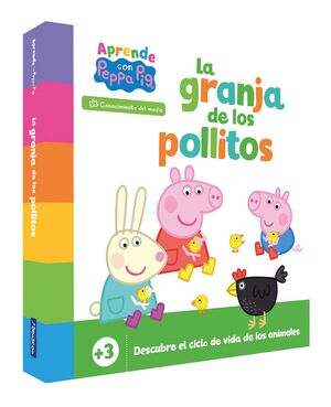 PEPPA PIG LIBRO DE CARTON LA GRANJA DE LOS POLLITO