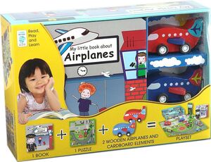 MY LITTLE BOOK ABOUT AIRPLANES.(CAJA PUZZLE AEROPU